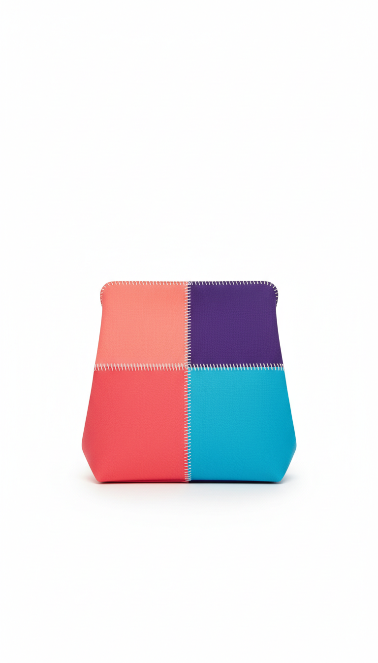 Contemporary Fabric Sewn Purse